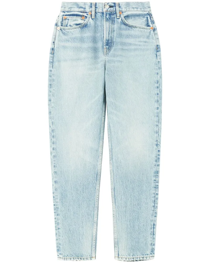 RE/DONE Jeans mit Logo Blau