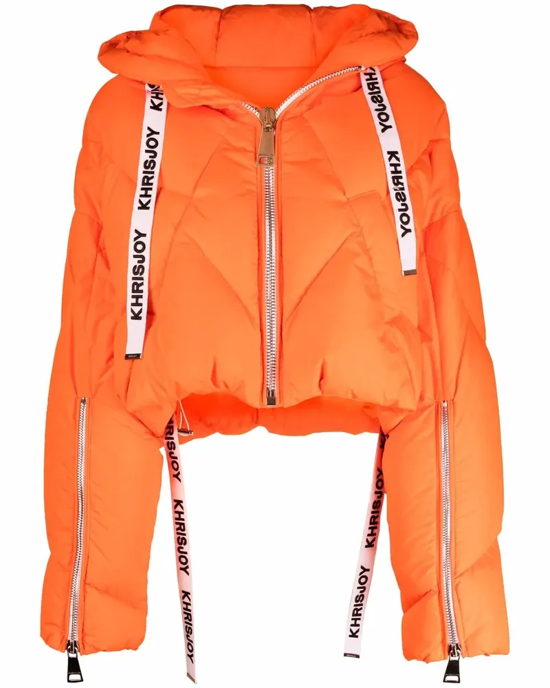 KHRISJOY Cropped-Daunenjacke - Orange Orange