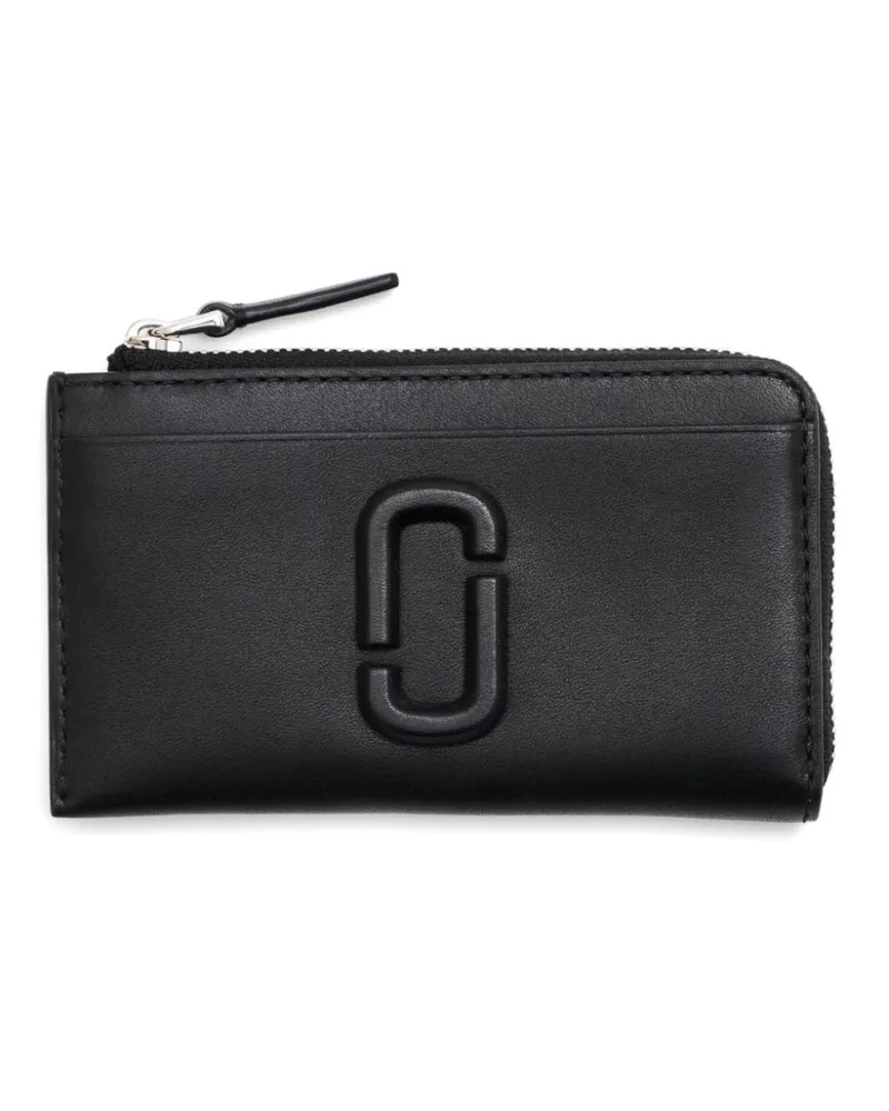Marc Jacobs The Covered J Marc Portemonnaie - Schwarz Schwarz