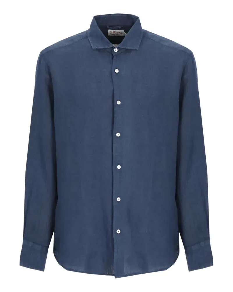 MC2 Saint Barth Pamplona linen shirt - Blau Blau
