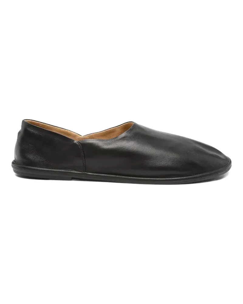 The Row Canal slip-on loafers - Schwarz Schwarz
