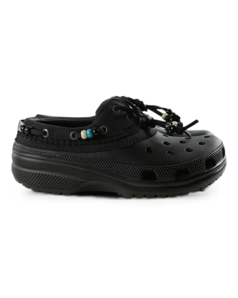 Crocs Classic Luxe beaded clogs - Schwarz Schwarz