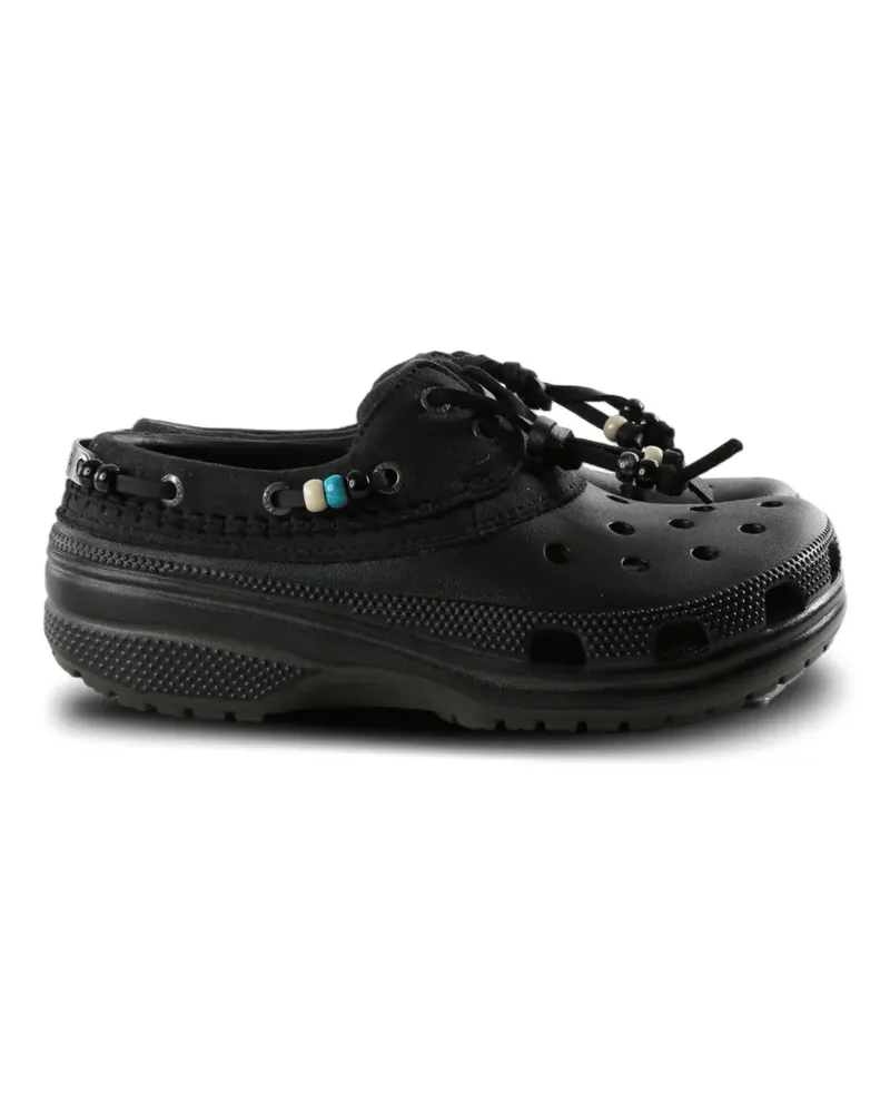 Crocs Classic Luxe beaded clogs - Schwarz Schwarz