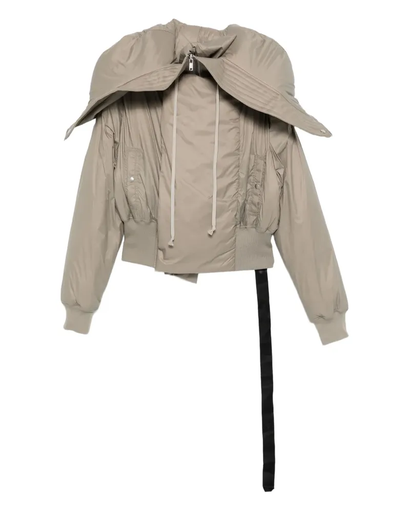 DRKSHDW by Rick Owens zip-up bomber jacket - Braun Braun