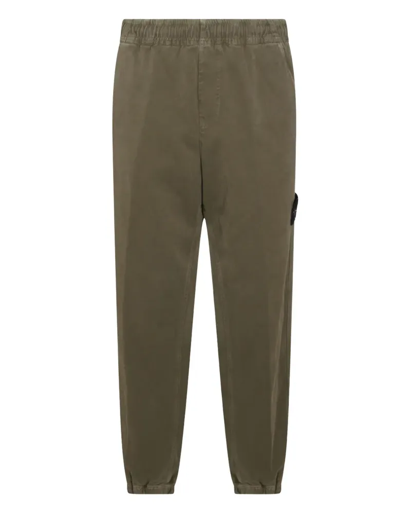 Stone Island elasticated patch trousers - Grün Grün