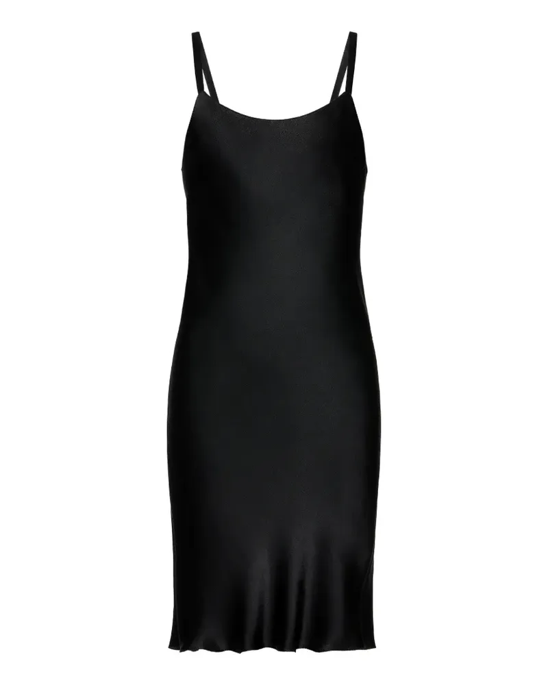 Maison Margiela Kleid mit Bias-Cut - Schwarz Schwarz