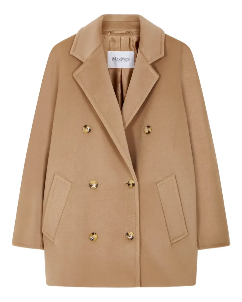 Max Mara double-breasted coat - Nude Nude