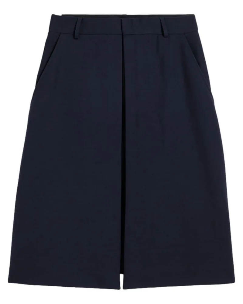 AMI Paris Shorts mit weitem Bein - Blau Blau