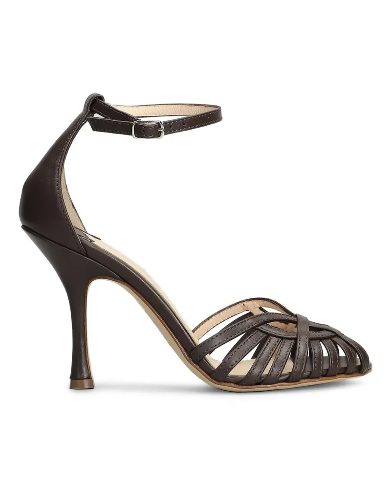 Anna F. caged buckle-fastening sandals - Braun Braun
