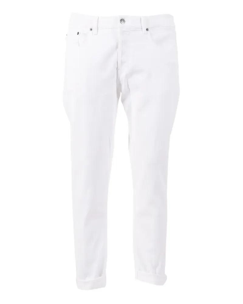 Dondup Icon belt-loop trousers - Weiß Weiß