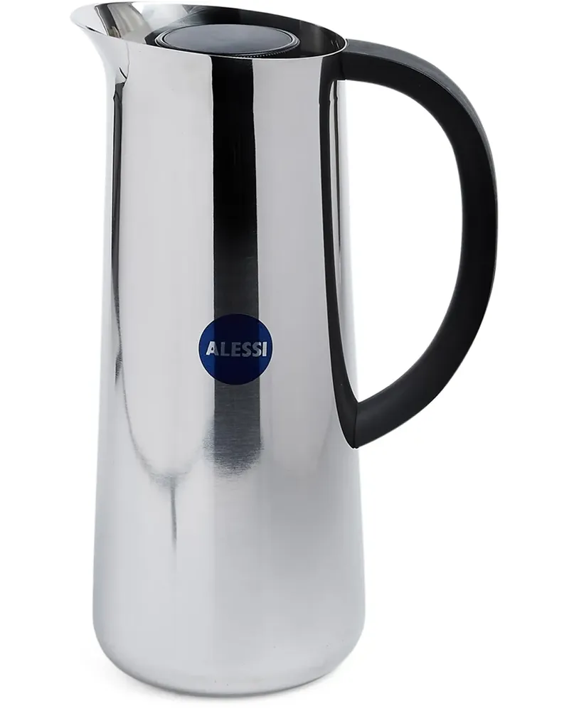 Alessi Nomu' Thermoskanne - Silber Silber