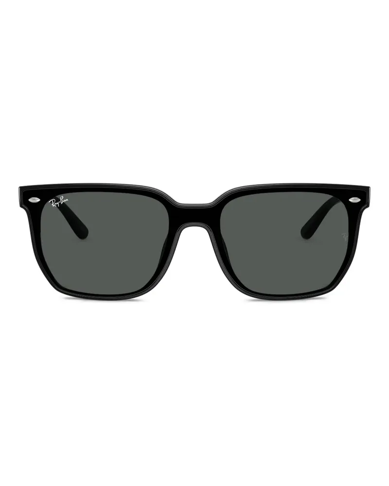 Ray Ban Sonnenbrille mit eckigem Gestell - Schwarz Schwarz