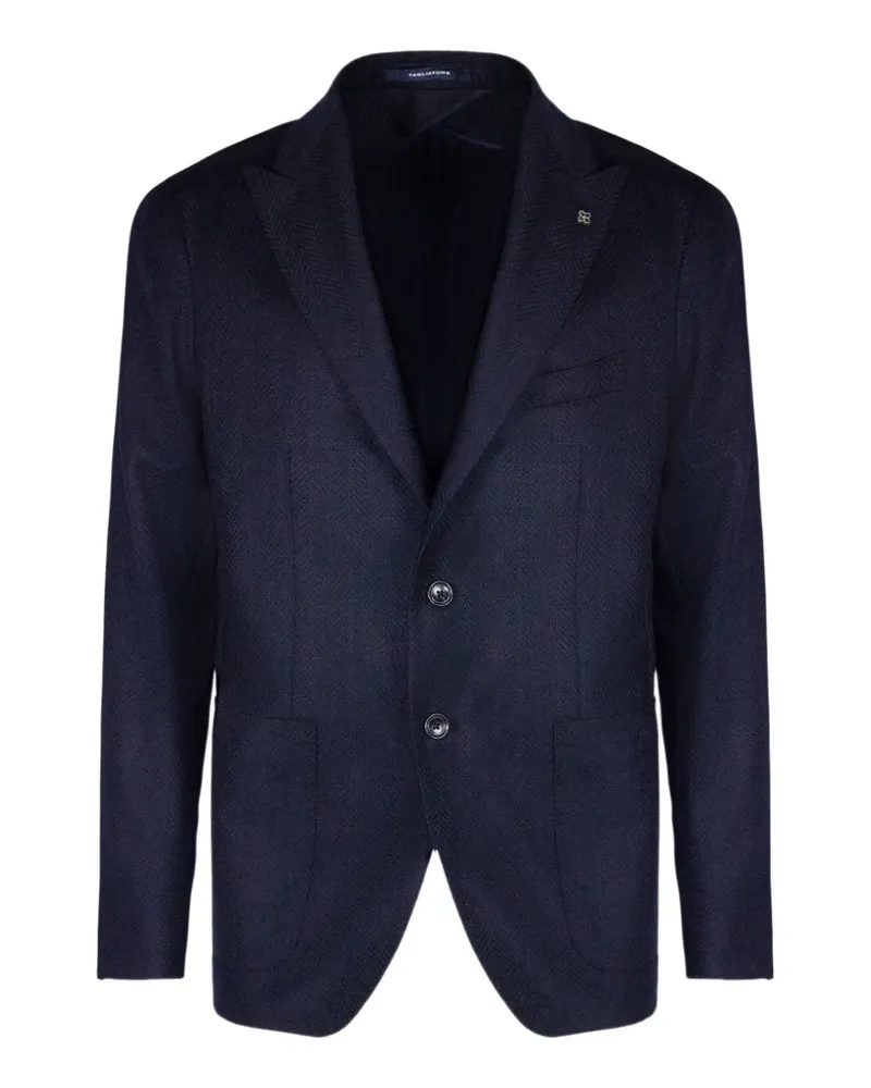 Tagliatore Klassisches Sakko - Blau Blau