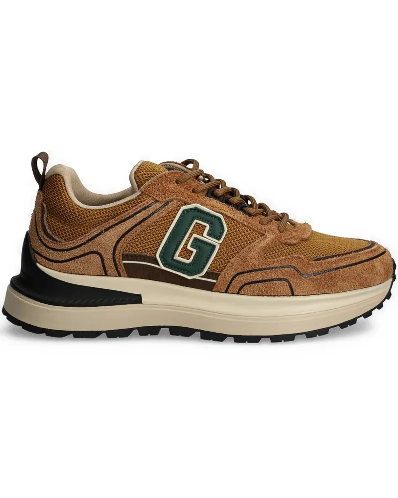 Gant Sneakers mit Logo-Patch - Braun Braun