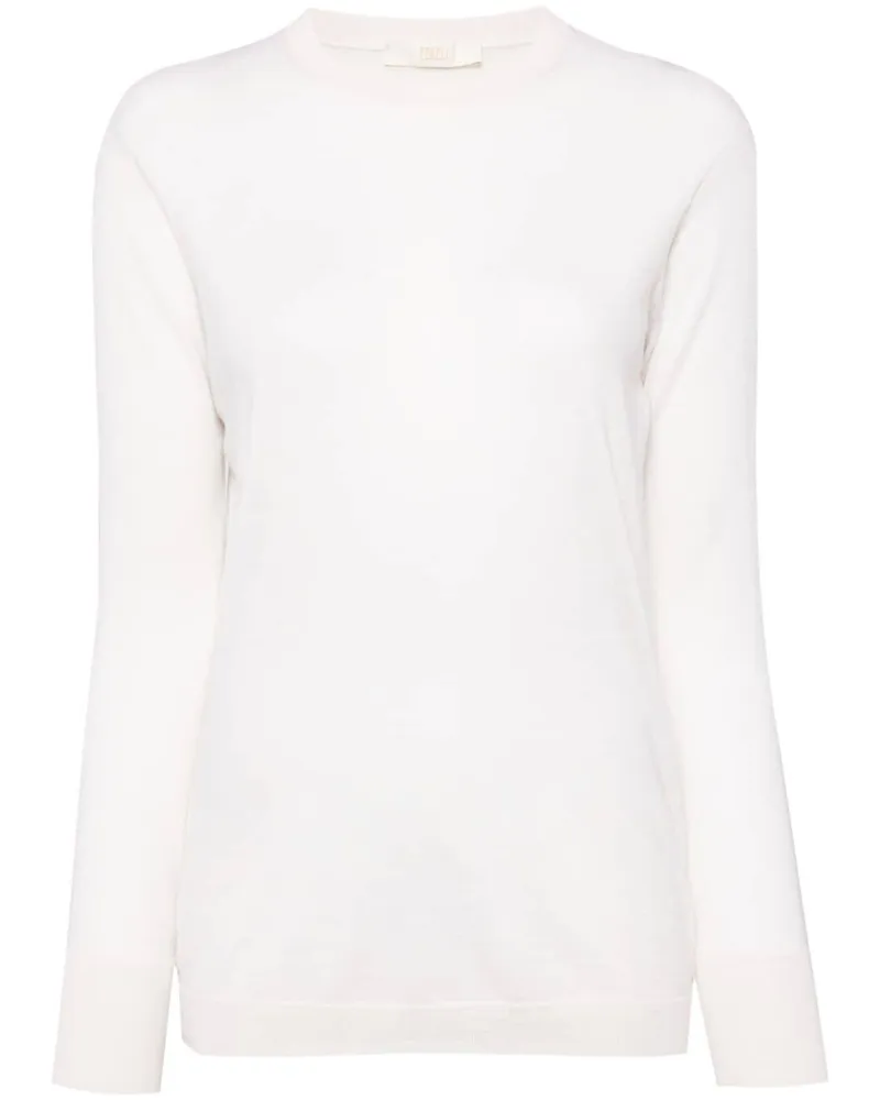 Fedeli Fein gestrickter Argentina Pullover - Nude Nude