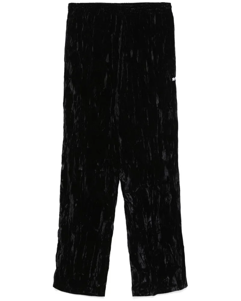 Martine Rose Hose mit weitem Bein - Schwarz Schwarz