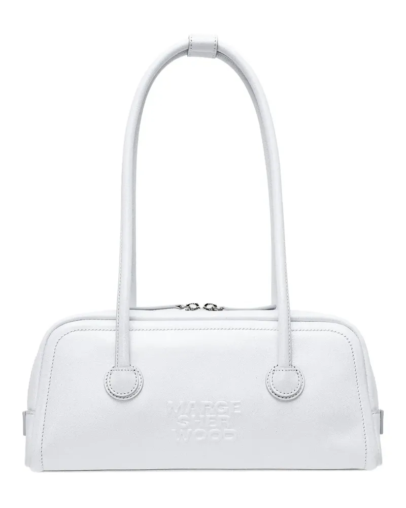 Marge Sherwood Soft Boston Schultertasche - Weiß Weiß