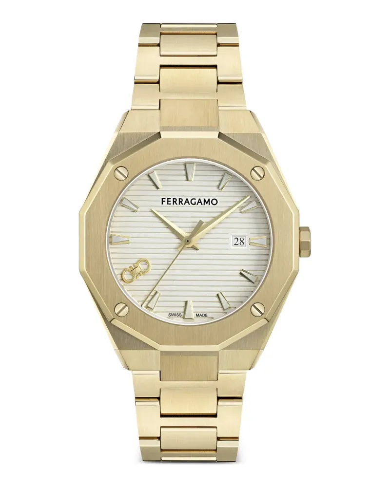 Ferragamo Versilia Armbanduhr 40mm - Weiß Weiß