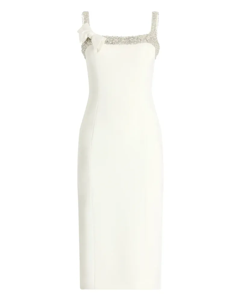 Jenny Packham Lucy midi dress - Weiß Weiß