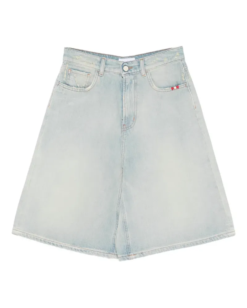 Amish distressed denim shorts - Blau Blau