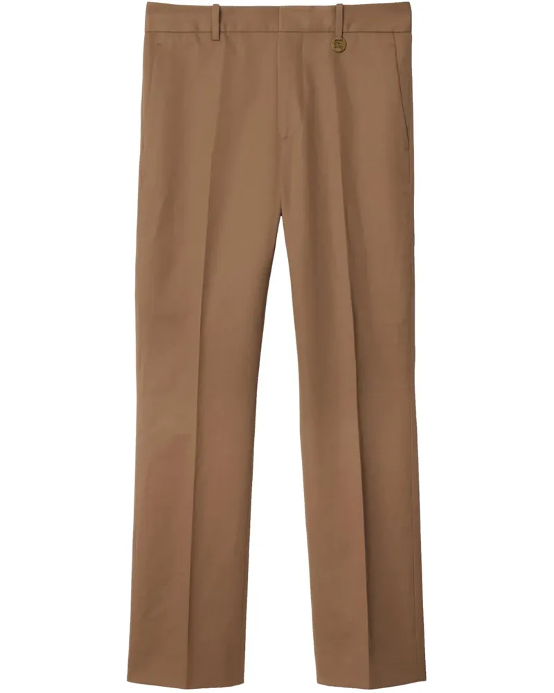Burberry Hose aus Gabardine - Braun Braun