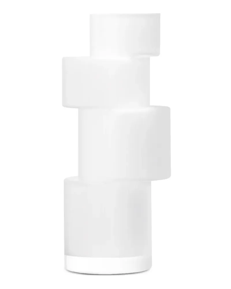 LSA International Tier Vase (35cm x 15cm) - Weiß Weiß