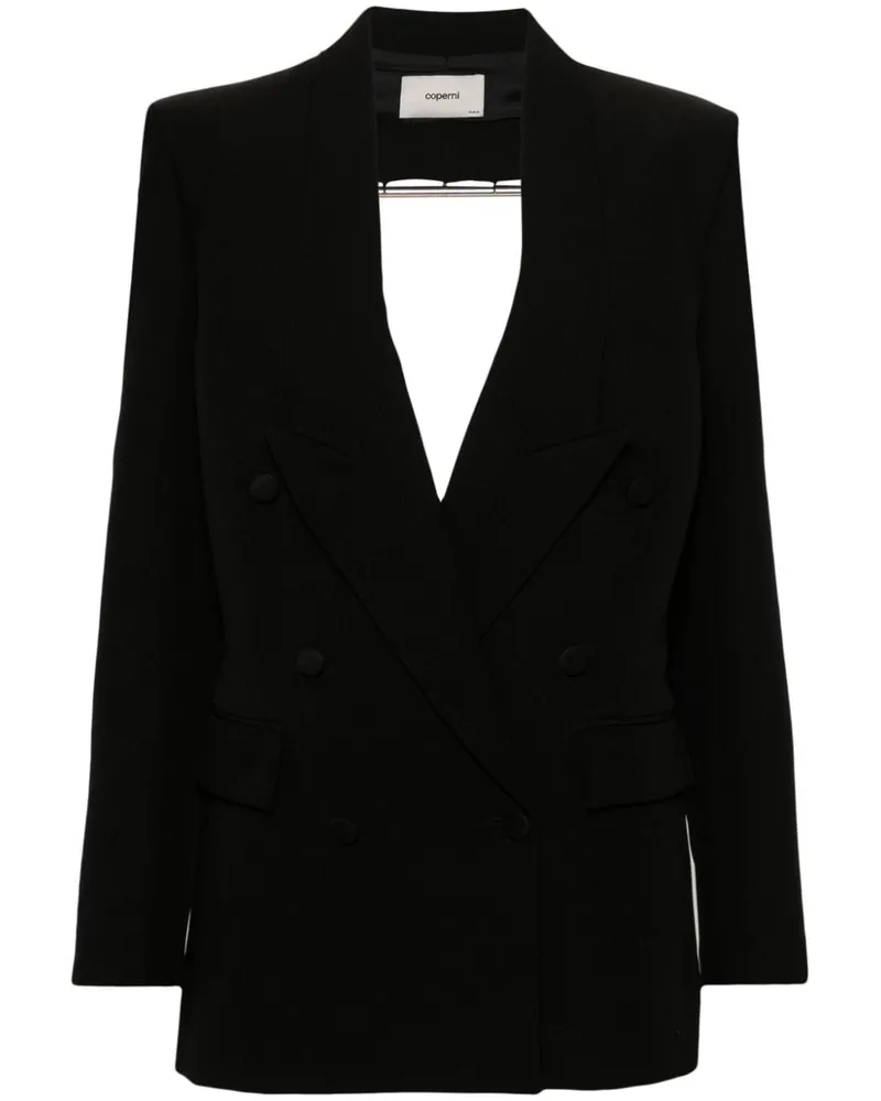 COPERNI Cut-Out-Blazer mit Triangel-Detail - Schwarz Schwarz