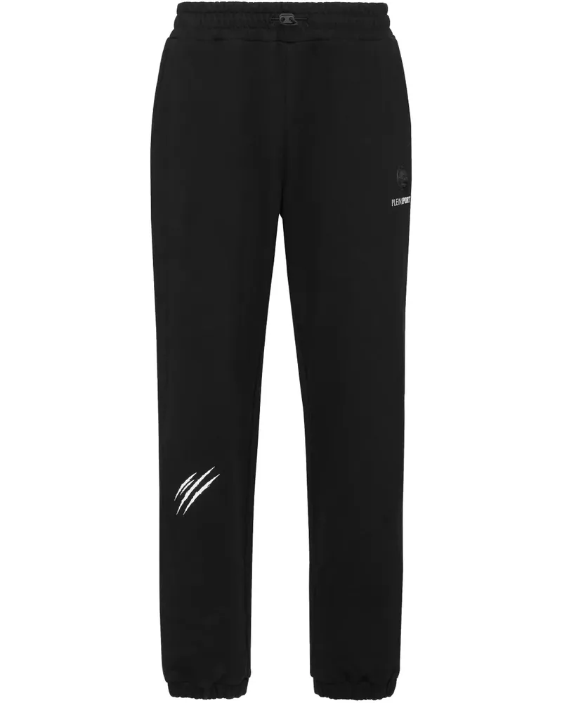 Philipp Plein Jogginghose mit Scratch-Print - Schwarz Schwarz