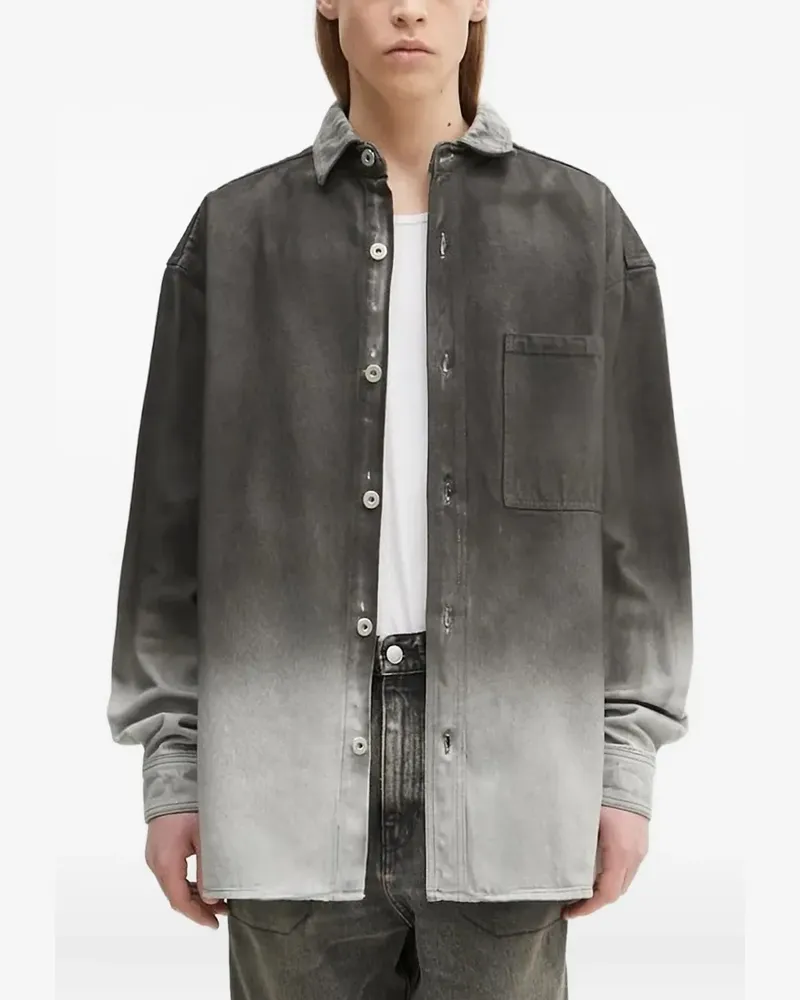 Marcelo Burlon | County of Milan Hemd mit Farbverlauf - Grau Grau