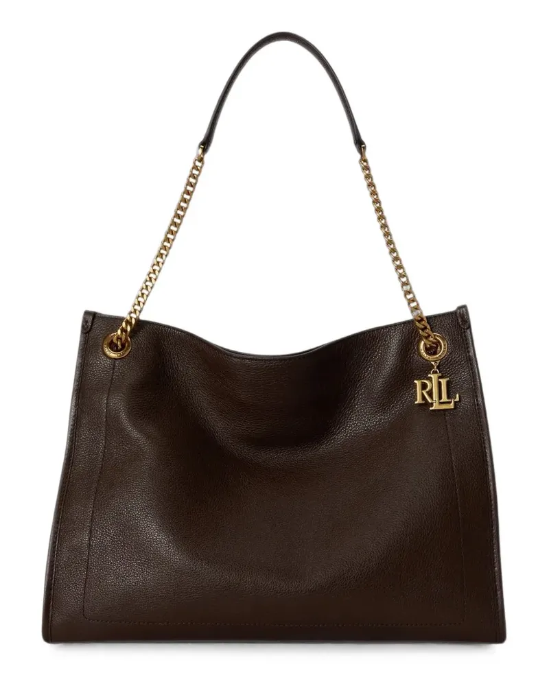 Ralph Lauren Bradley leather tote bag - Braun Braun