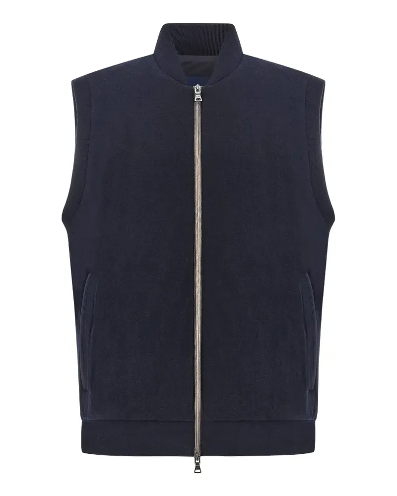 Paul & Shark 140 Wollweste - Blau Blau