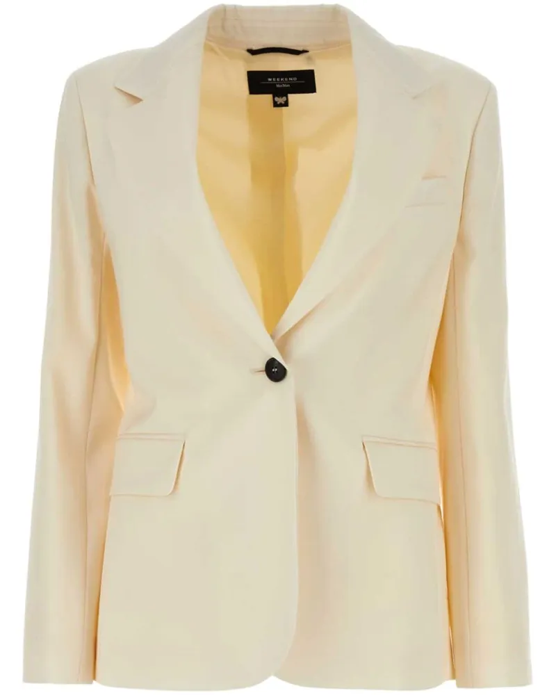 Max Mara Lamine Wollblazer Nude