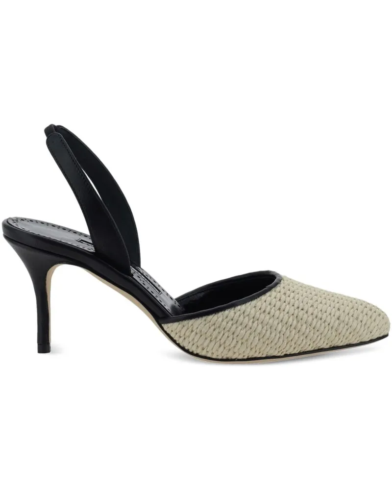 Manolo Blahnik Casam Fabio Pumps 70mm - Nude Nude
