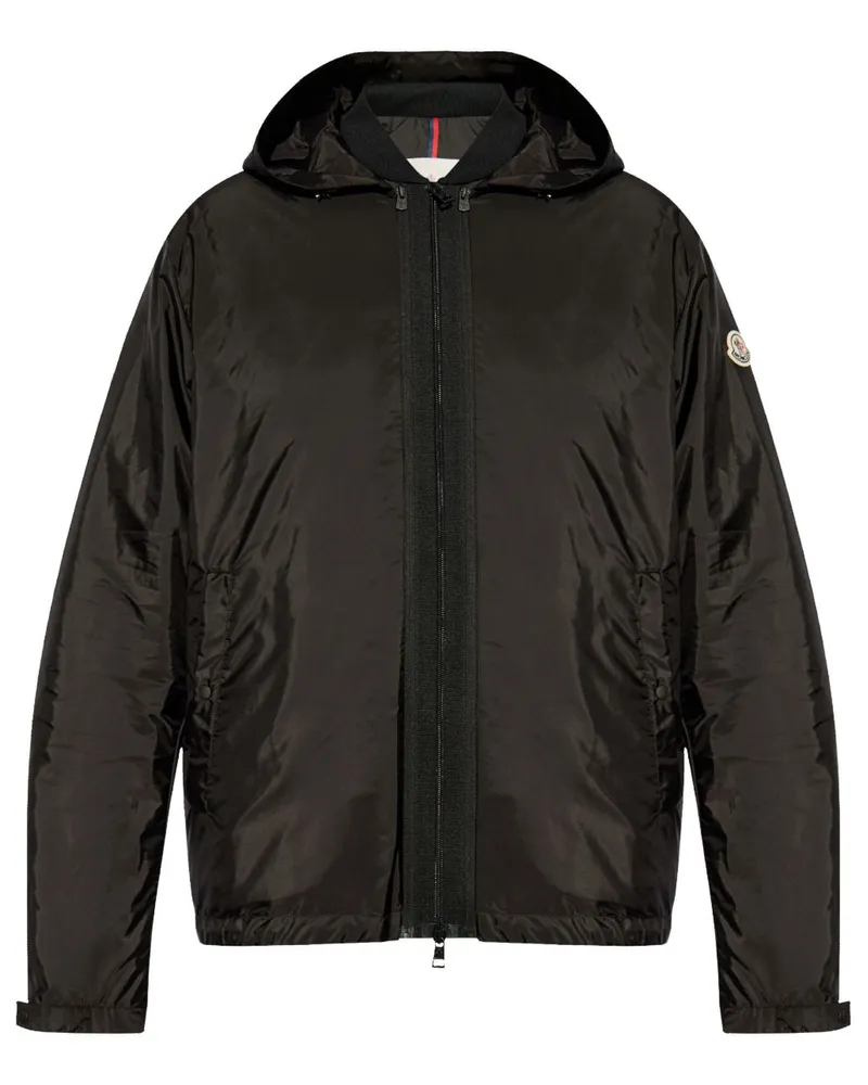 Moncler Jacke mit Kapuze - Schwarz Schwarz