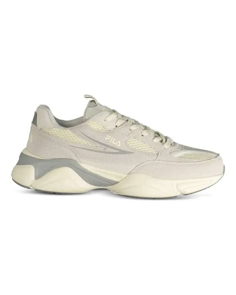 Fila Mesh-Sneakers mit Logo-Print - Nude Nude