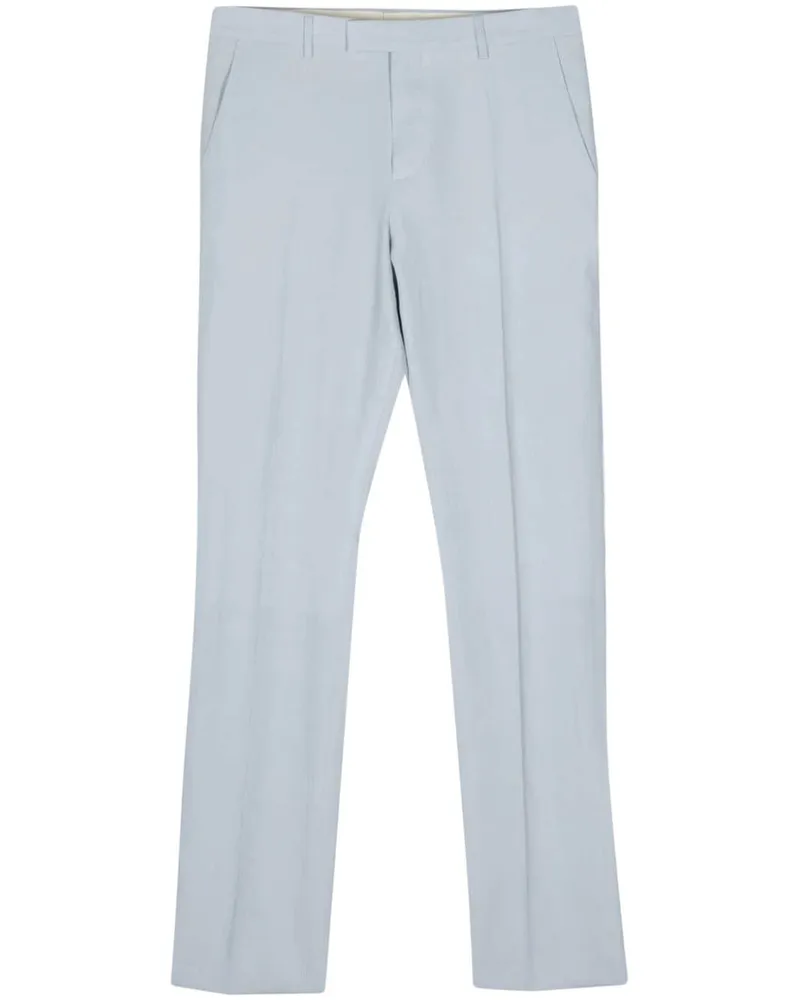Paul Smith Klassische Leinenhose - Blau Blau