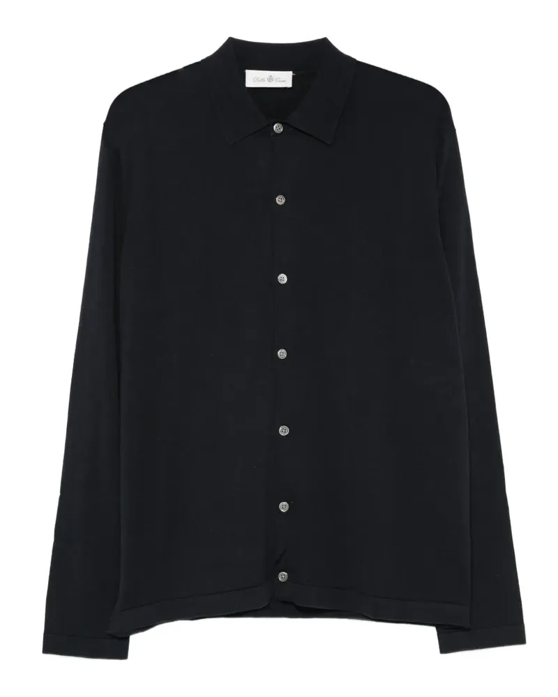 Della Ciana long-sleeve shirt - Blau Blau