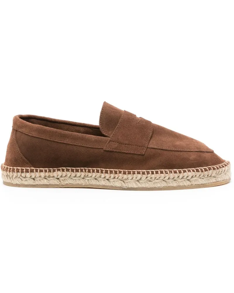 Scarosso Diego Espadrilles aus Wildleder - Braun Braun