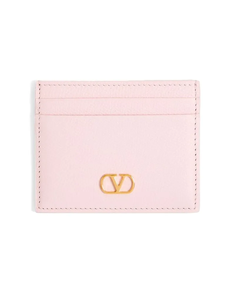 Valentino Garavani VLogo Signature Kartenetui - Rosa Rosa