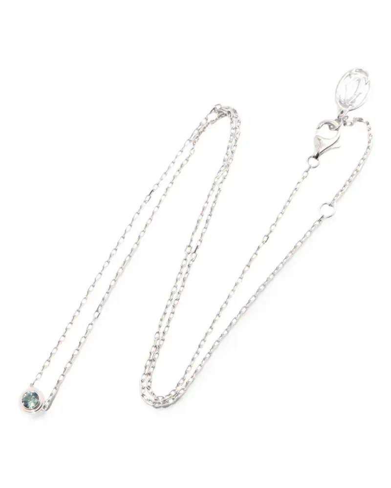 Cartier 2010s Saphirs Damour sapphire necklace - Silber Silber