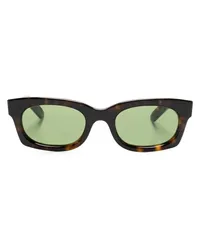 RETROSUPERFUTURE Ambos Sonnenbrille mit eckigem Gestell Braun