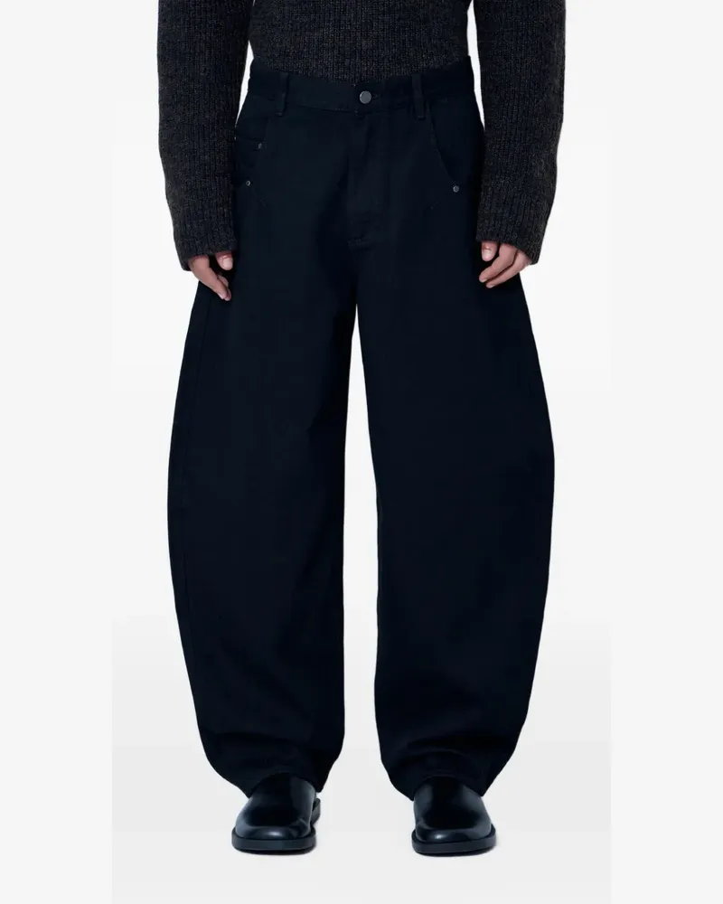 Entire Studios wide-leg jeans - Schwarz Schwarz