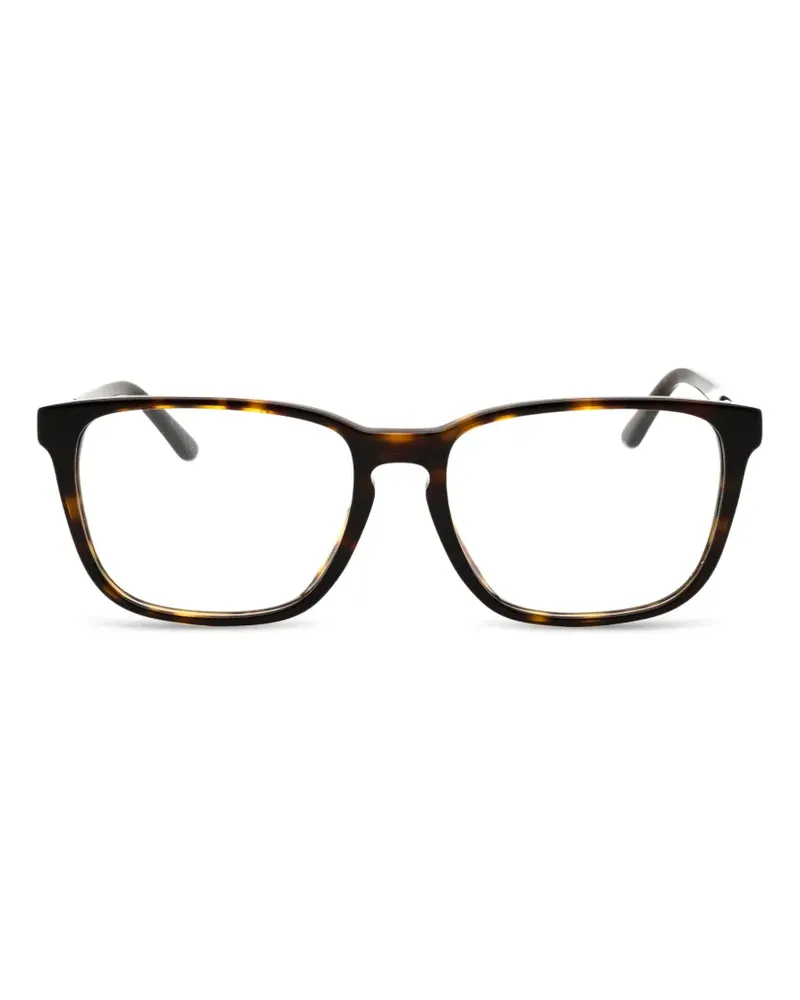 Ralph Lauren Brille mit eckigem Gestell - Braun Braun