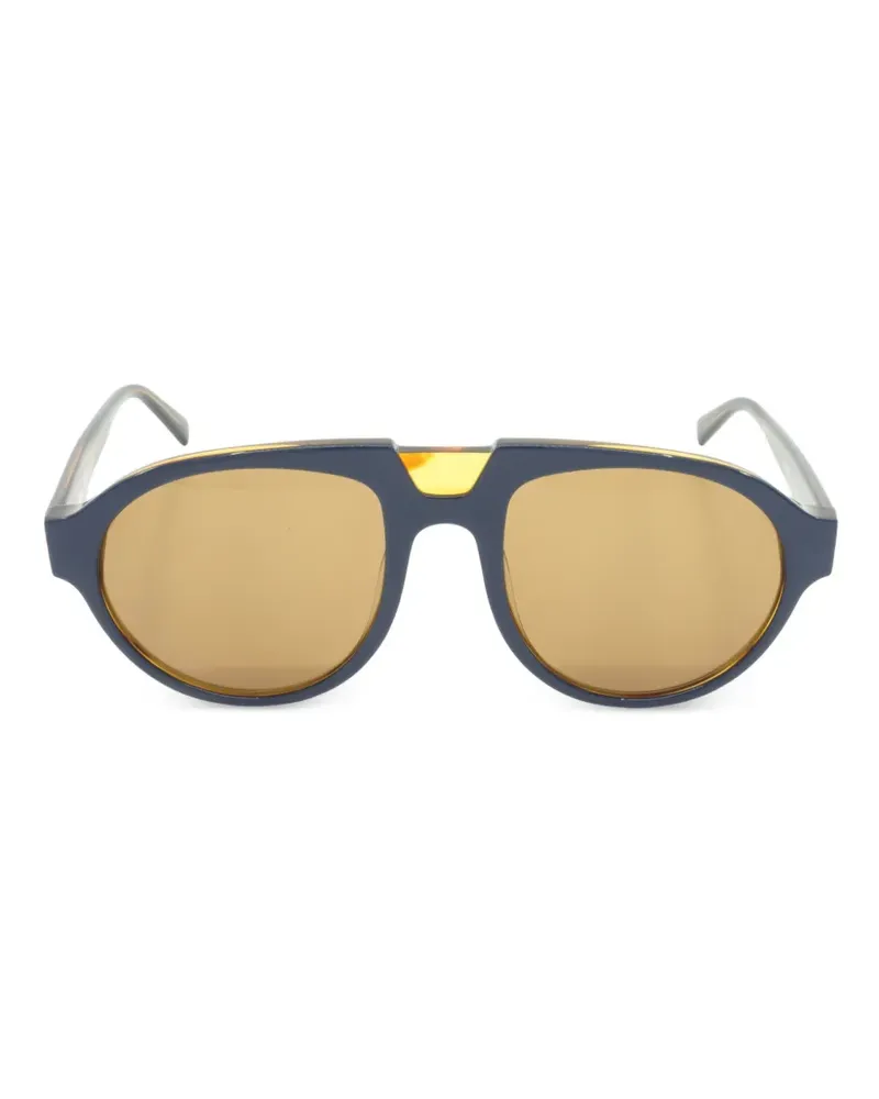 MCM Getönte Pilotenbrille - Blau Blau