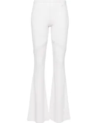 Courrèges Halbhohe Ellipse Bootcut-Hose Violett