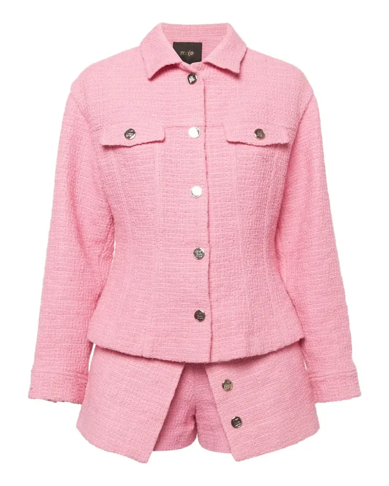 Maje tweed shorts set - Rosa Rosa