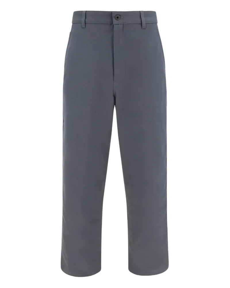 Valentino Garavani Cropped-Hose mit geradem Bein - Grau Grau