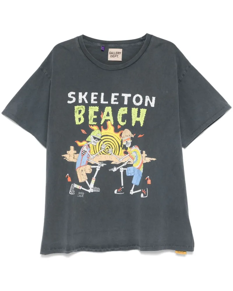 GALLERY DEPT. Skeleton Beach T-Shirt - Grau Grau