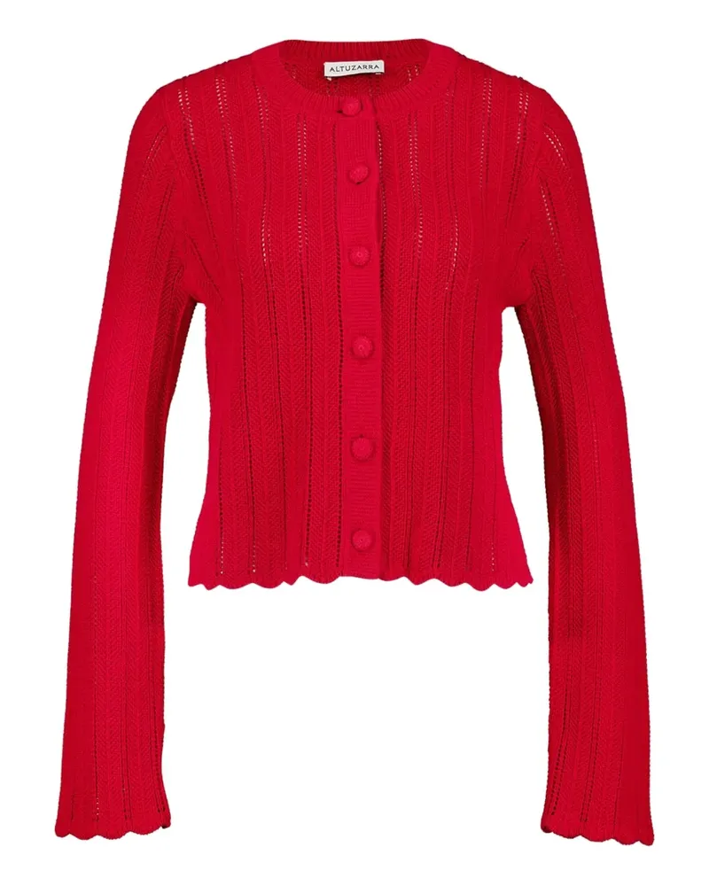 Altuzarra Mariette Cardigan mit Knöpfen - Rot Rot