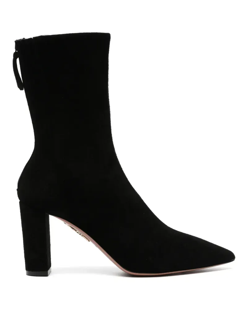 Aquazzura Saint Honoré Stiefeletten 85cm - Schwarz Schwarz